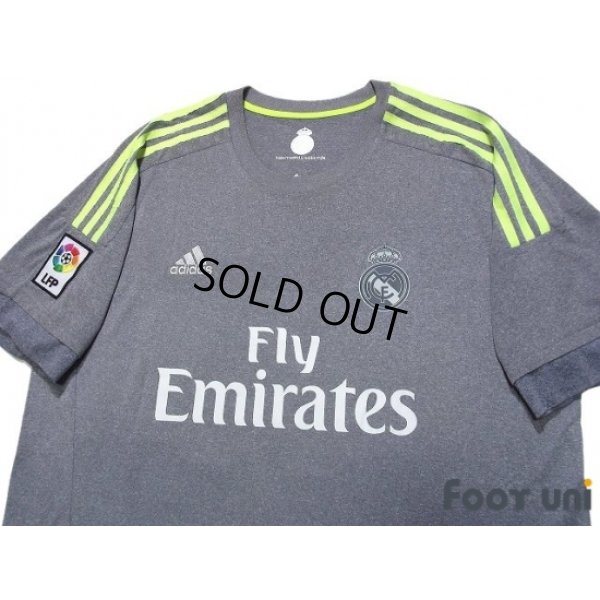 Photo3: Real Madrid 2015-2016 Away Shirt #11 Bale LFP Patch/Badge