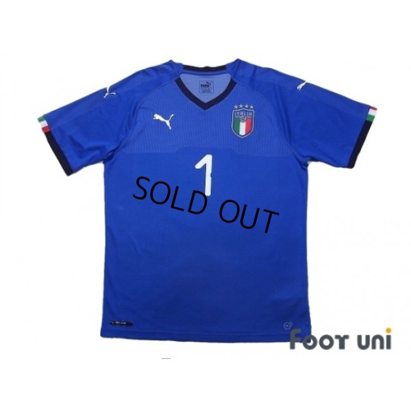 Photo1: Italy 2018 Home Shirt #1 Buffon