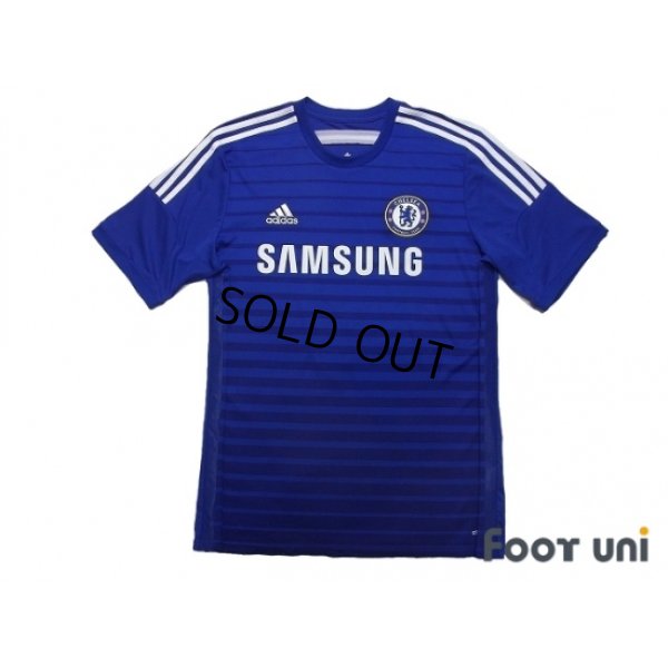 Photo1: Chelsea 2014-2015 Home Shirt #4 Cesc Fabregas