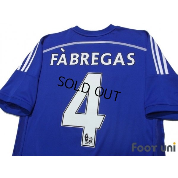 Photo4: Chelsea 2014-2015 Home Shirt #4 Cesc Fabregas
