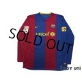 FC Barcelona 2006-2007 Home Long Sleeve Shirt #10 Ronaldinho LFP Patch/Badge w/tags