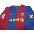 Photo3: FC Barcelona 2006-2007 Home Long Sleeve Shirt #10 Ronaldinho LFP Patch/Badge w/tags