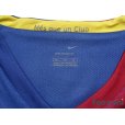 Photo5: FC Barcelona 2006-2007 Home Long Sleeve Shirt #10 Ronaldinho LFP Patch/Badge w/tags