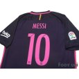 Photo4: FC Barcelona 2016-2017 Away Shirt #10 Messi La Liga Patch/Badge w/tags