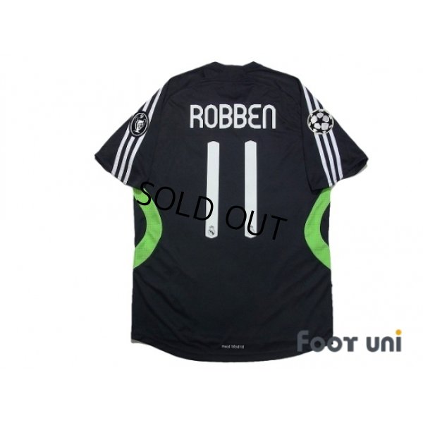 Photo2: Real Madrid 2007-2008 3rd Shirt #11 Robben Champions League Patch/Badge