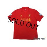 Liverpool 2012-2013 Home Shirt #8 Gerrard BARCLAYS PREMIER LEAGUE Patch/Badge w/tags