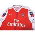 Photo3: Arsenal 2016-2017 Home Shirt #8 Ramsey The Emirates FA CUP Patch/Badge w/tags