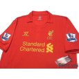 Photo3: Liverpool 2012-2013 Home Shirt #8 Gerrard BARCLAYS PREMIER LEAGUE Patch/Badge w/tags