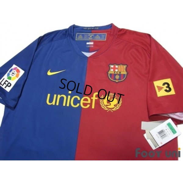 Photo3: FC Barcelona 2008-2009 Home Shirt #10 Messi LFP Patch/Badge w/tags 