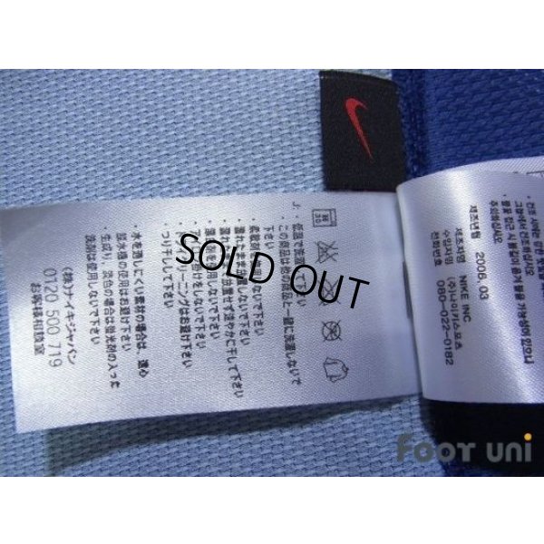 Photo7: FC Barcelona 2006-2007 Home Long Sleeve Shirt #10 Ronaldinho LFP Patch/Badge w/tags