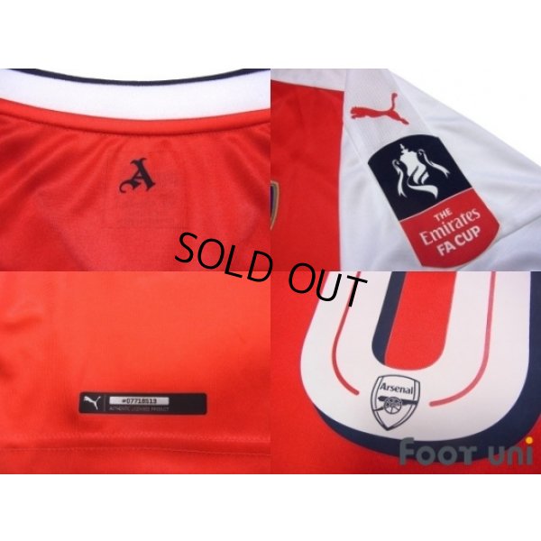 Photo8: Arsenal 2016-2017 Home Shirt #8 Ramsey The Emirates FA CUP Patch/Badge w/tags