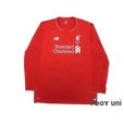 Photo1: Liverpool 2015-2016 Home Long Sleeve Shirt (1)