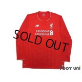 Liverpool 2015-2016 Home Long Sleeve Shirt