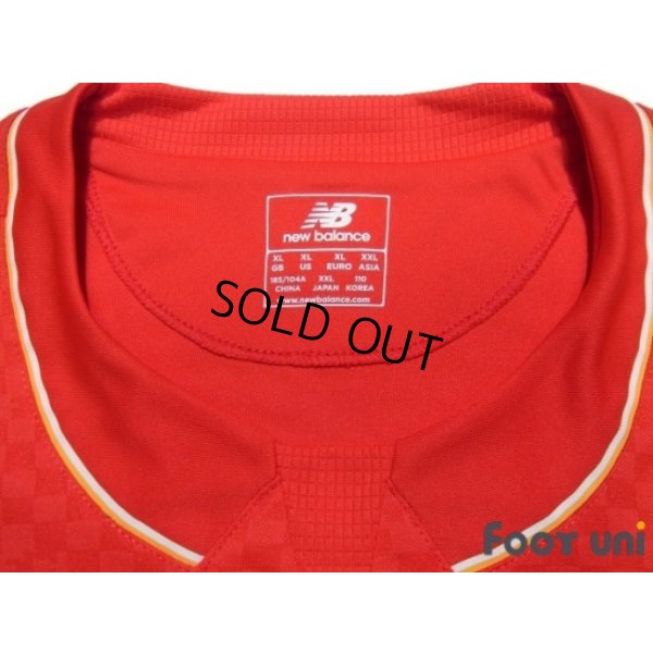 Photo4: Liverpool 2015-2016 Home Long Sleeve Shirt