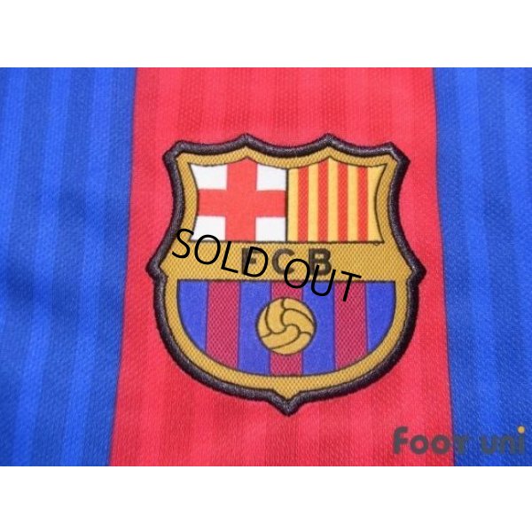 Photo6: FC Barcelona 2016-2017 Home Shirt #10 Messi La Liga Patch/Badge w/tags