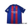 Photo1: FC Barcelona 2016-2017 Home Shirt #10 Messi La Liga Patch/Badge w/tags (1)