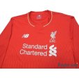 Photo3: Liverpool 2015-2016 Home Long Sleeve Shirt