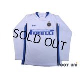 Inter Milan 2006-2007 Away Long Sleeve Shirt