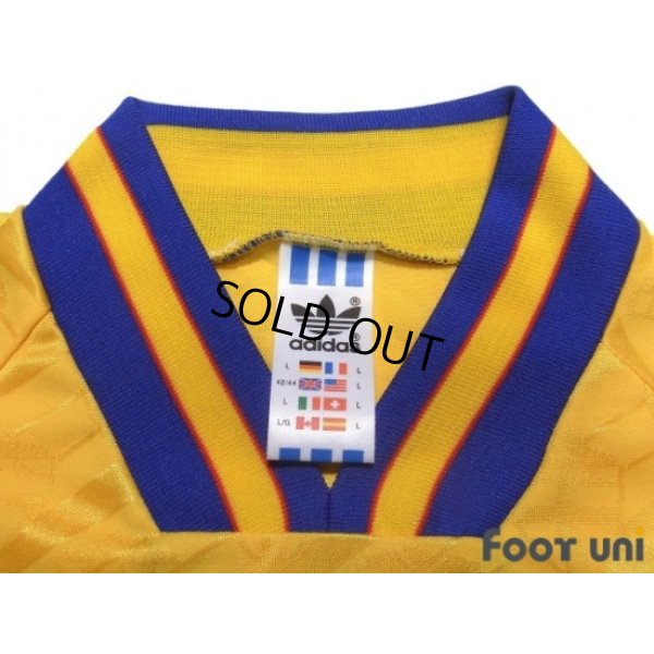 Photo5: Sweden 1994 Home Shirt #7 Larsson