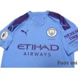 Photo3: Manchester City 2019-2020 Home Shirt #9 Gabriel Jesus Premier League Patch/Badge