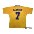 Photo2: Sweden 1994 Home Shirt #7 Larsson (2)