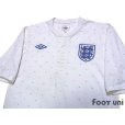 Photo3: England 2010-2011 Home Shirt Saint George's Cross Limited model