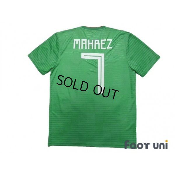 Photo2: Algeria 2018 Away Shirt #7 Mahrez w/tags