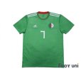Photo1: Algeria 2018 Away Shirt #7 Mahrez w/tags (1)