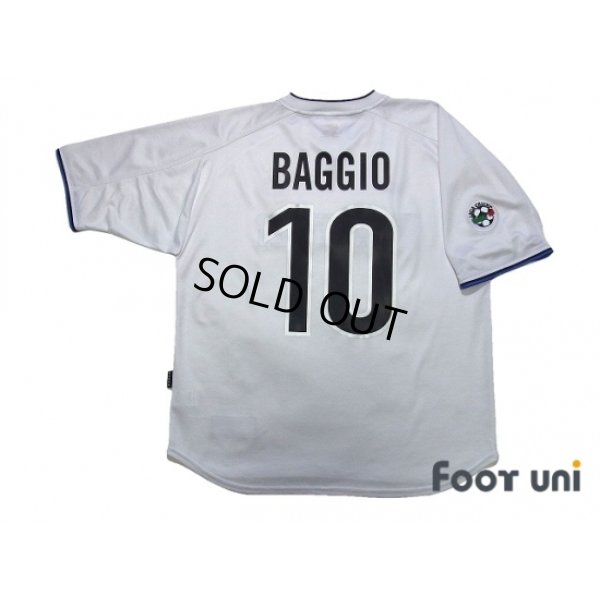 Photo2: Inter Milan 1999-2000 Away Shirt #10 Baggio Lega Calcio Patch/Badge