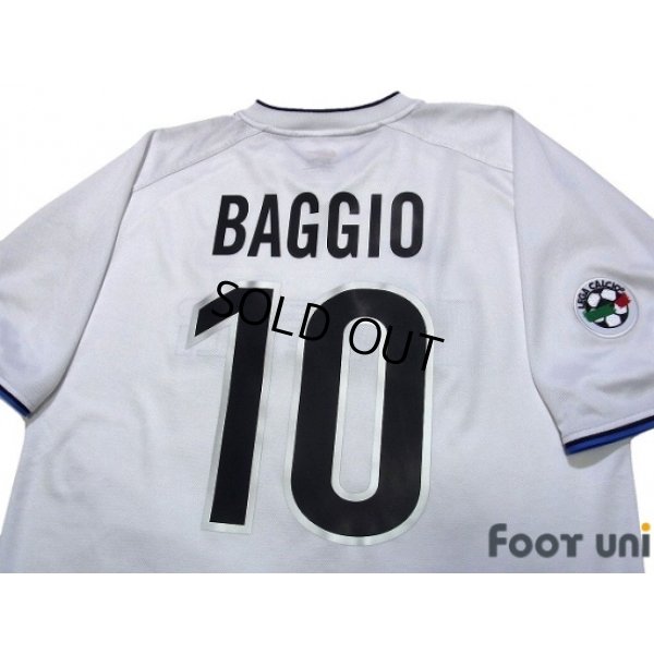 Photo4: Inter Milan 1999-2000 Away Shirt #10 Baggio Lega Calcio Patch/Badge
