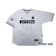 Photo1: Inter Milan 1999-2000 Away Shirt #10 Baggio Lega Calcio Patch/Badge (1)