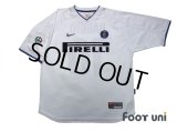 Inter Milan 1999-2000 Away Shirt #10 Baggio Lega Calcio Patch/Badge