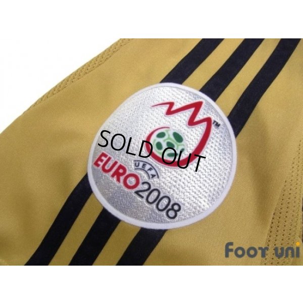 Photo7: Spain Euro 2008 Away Shirt #9 Torres UEFA Euro 2008 Patch Respect Patch w/tags