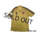 Spain Euro 2008 Away Shirt #9 Torres UEFA Euro 2008 Patch Respect Patch w/tags