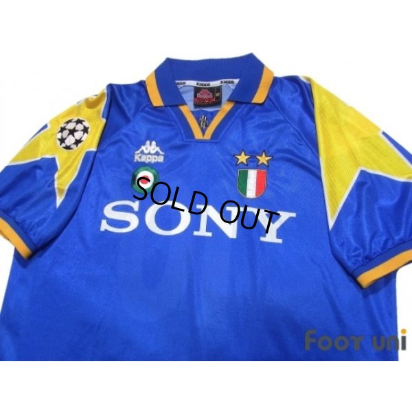Photo3: Juventus 1995-1996 Away Reprint Shirt #10 Del Piero