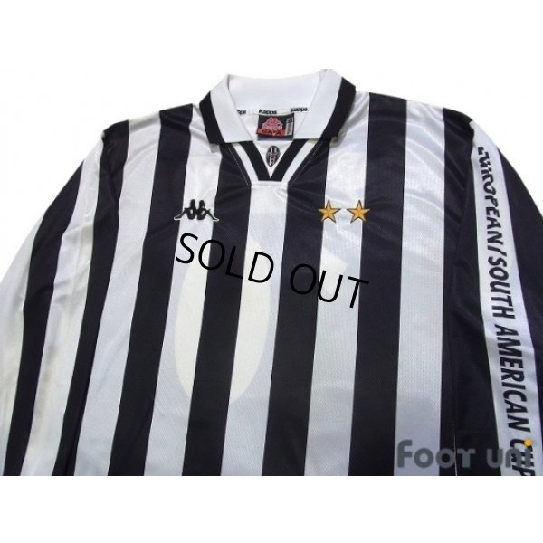 Photo3: Juventus 1996 Home Long Sleeve Shirt #10 Del Piero Toyota Cup 96 Reprint model