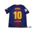 Photo2: FC Barcelona 2017-2018 Home Shirt #10 Messi La Liga Patch/Badg w/tags (2)