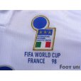 Photo6: Italy 1998 Away Reprint Shirt #18 Baggio R.