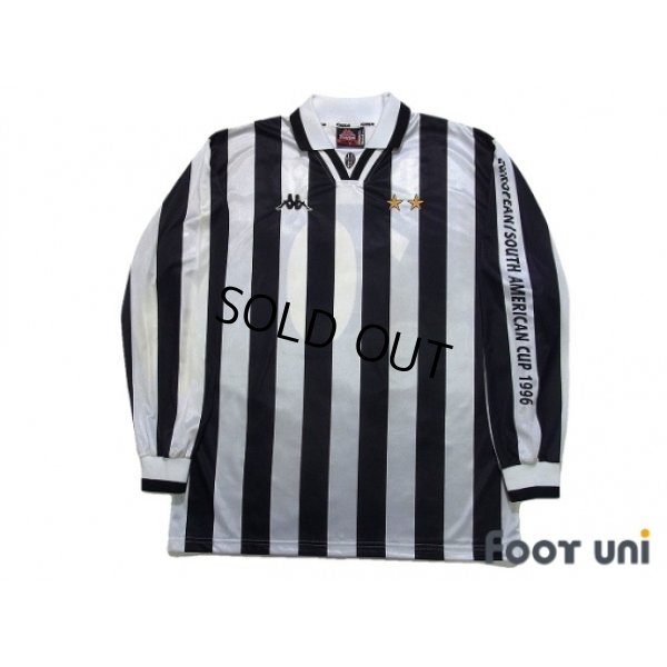 Photo1: Juventus 1996 Home Long Sleeve Shirt #10 Del Piero Toyota Cup 96 Reprint model