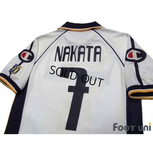 Photo4: Parma 2003-2004 Away Shirt #7 Hidetoshi Nakata 90th Patch/Badge