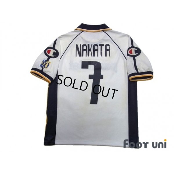 Photo2: Parma 2003-2004 Away Shirt #7 Hidetoshi Nakata 90th Patch/Badge