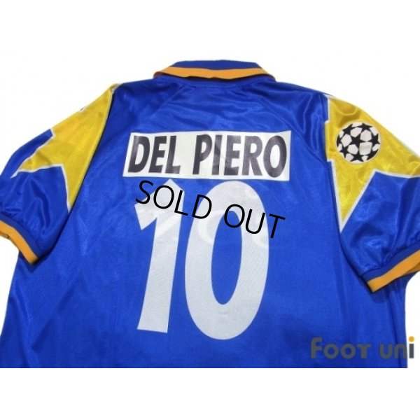 Photo4: Juventus 1995-1996 Away Reprint Shirt #10 Del Piero