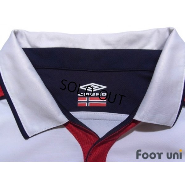 Photo4: Norway 2003-2004 Away Reversible Shirt