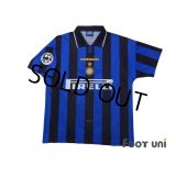 Inter Milan 1996-1997 Home Shirt #9 Zamorano Lega Calcio Patch/Badge