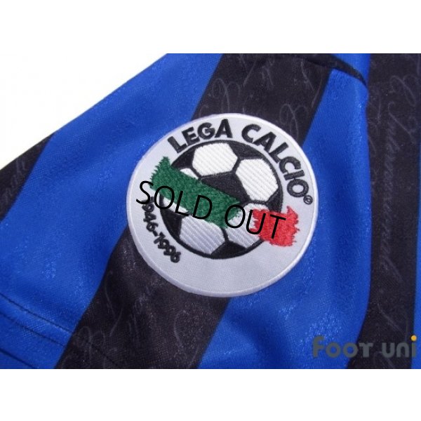 Photo6: Inter Milan 1996-1997 Home Shirt #9 Zamorano Lega Calcio Patch/Badge