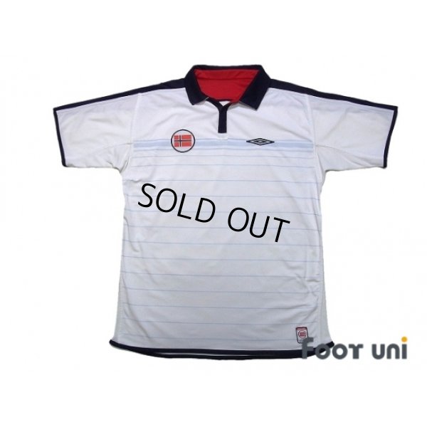 Photo7: Norway 2003-2004 Away Reversible Shirt