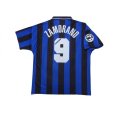 Photo2: Inter Milan 1996-1997 Home Shirt #9 Zamorano Lega Calcio Patch/Badge (2)