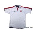 Photo1: Norway 2003-2004 Away Reversible Shirt (1)