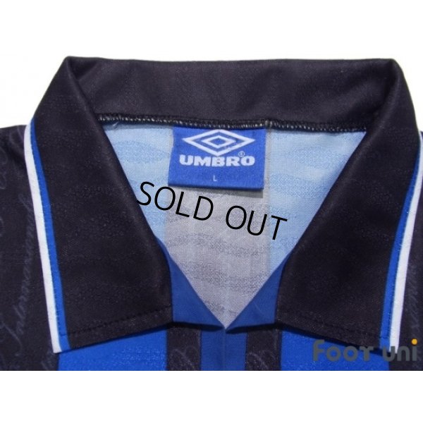 Photo5: Inter Milan 1996-1997 Home Shirt #9 Zamorano Lega Calcio Patch/Badge