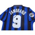 Photo4: Inter Milan 1996-1997 Home Shirt #9 Zamorano Lega Calcio Patch/Badge